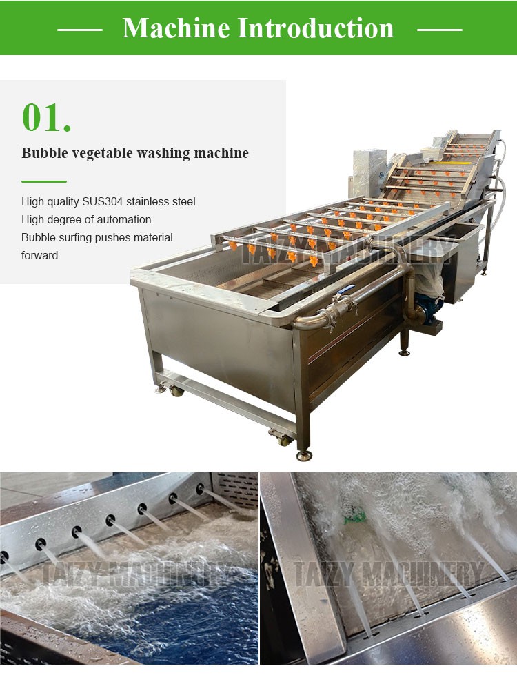 China Vegetable Washing Line China Vegetable Washing Line