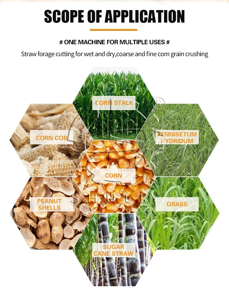 Chaff Cutter Maize Crusher