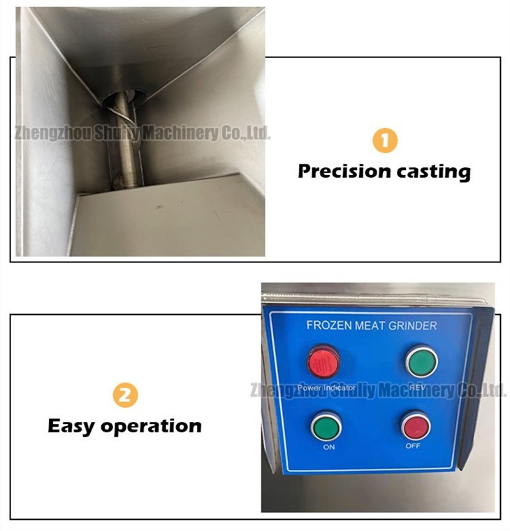 frozen meat grinder