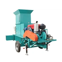 Otomatik Silage Baler ak Wrapper
